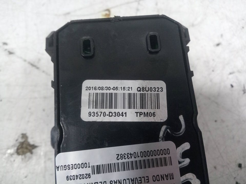 Mando elevalunas delantero izquierdo hyundai tucson   tecno safe 2wd bluedrive   