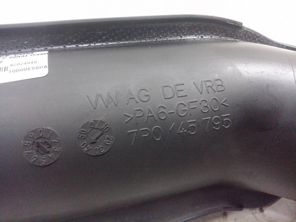 Tubo admision de aire porsche cayenne 3.0 diesel