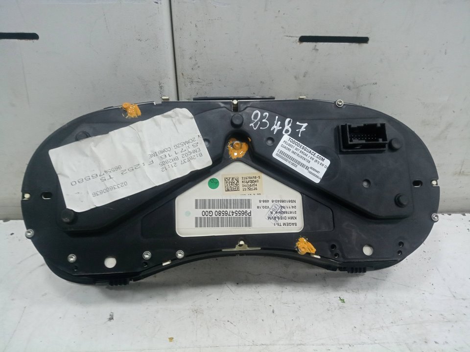 Cuadro instrumentos peugeot 307 break 2.0 hdi 90