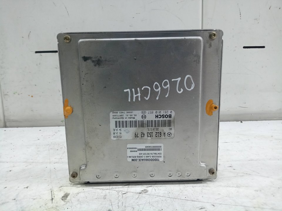 Centralita motor uce mercedes-benz clase c c 270 cdi (203.016)