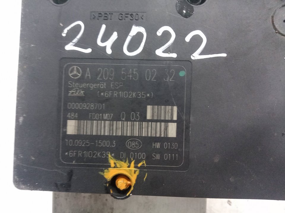 Abs mercedes-benz clase c c 270 cdi (203.016)