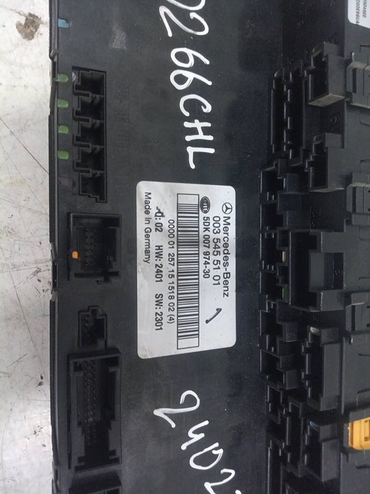 Caja reles / fusibles mercedes-benz clase c c 270 cdi (203.016)