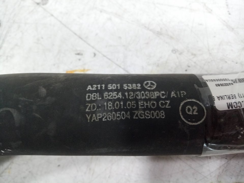 Tubo radiador  mercedes-benz clase e e 320 cdi (211.022)