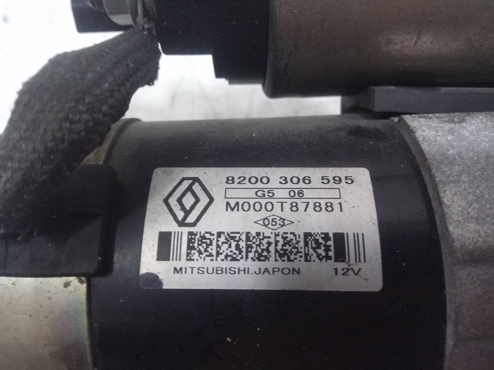 Motor arranque renault kangoo 1.5 dci