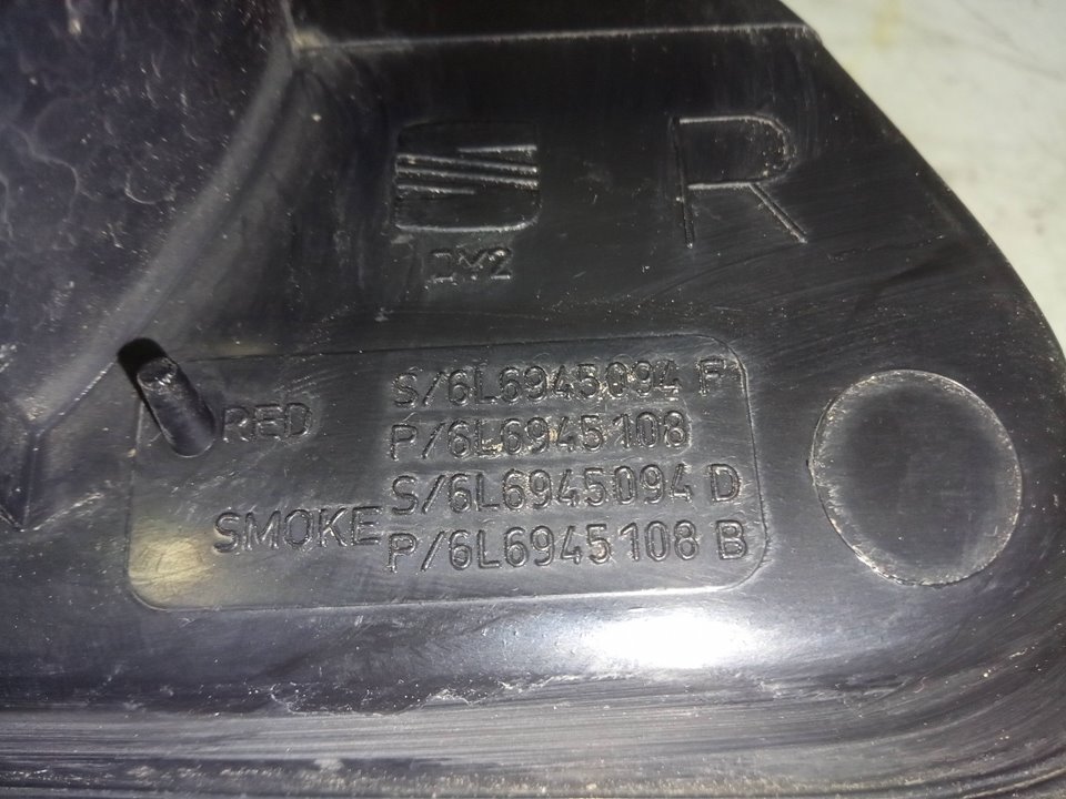 Piloto interior trasero derecho seat ibiza iii  ibiza (6l1) cool      05.04 