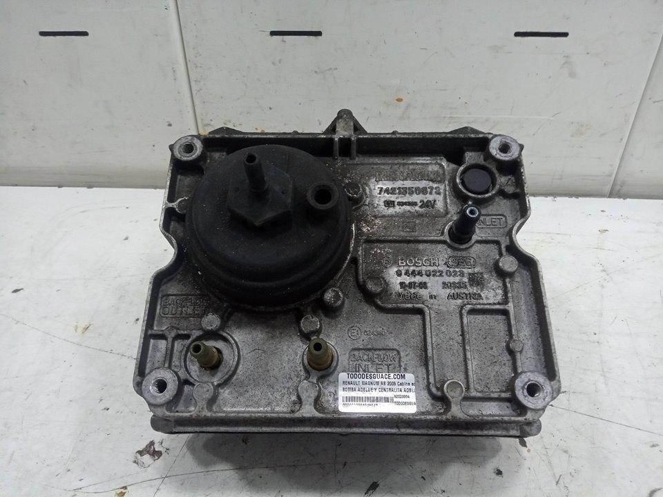 Bomba adblue y centralita adblue renault master pro cajachasis  magnum ab 2005 cabina adel.tr