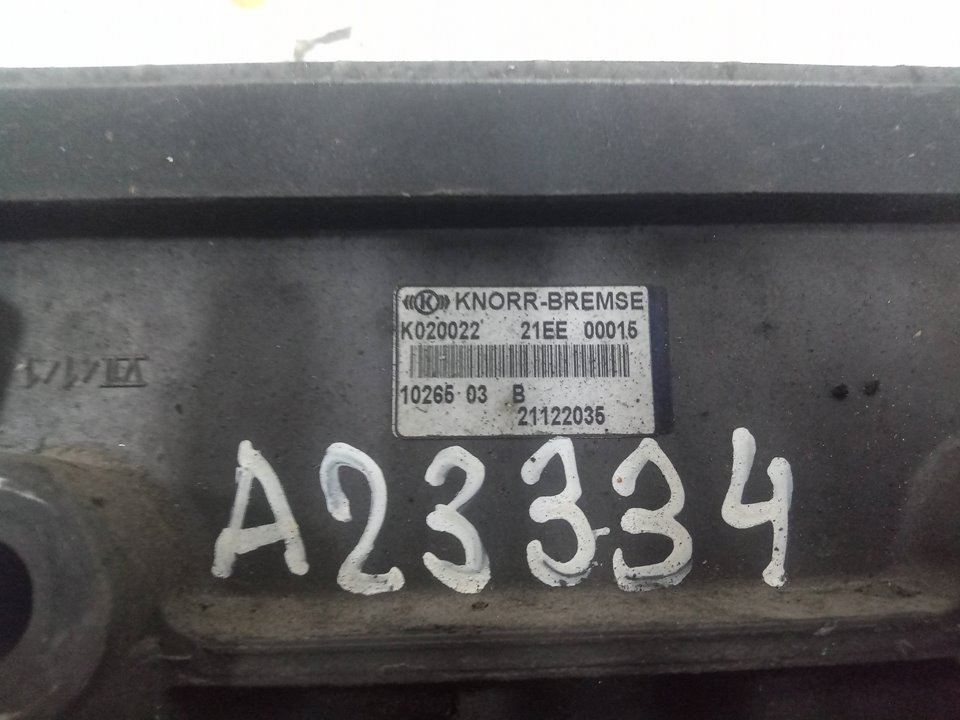 Valvula moduladora ebs renault master pro cajachasis  magnum ab 2005 cabina adel.tr