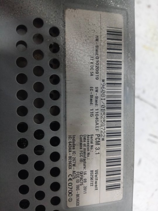 Sistema navegacion gps porsche cayenne 3.0 diesel