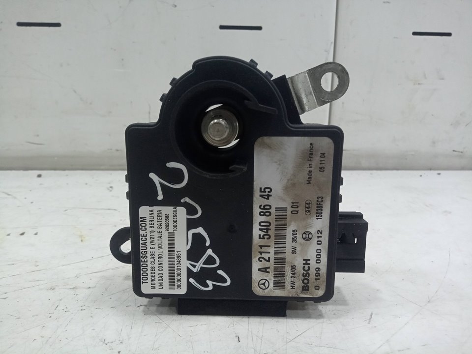 Unidad control voltaje bateria mercedes-benz clase e e 320 cdi (211.022)