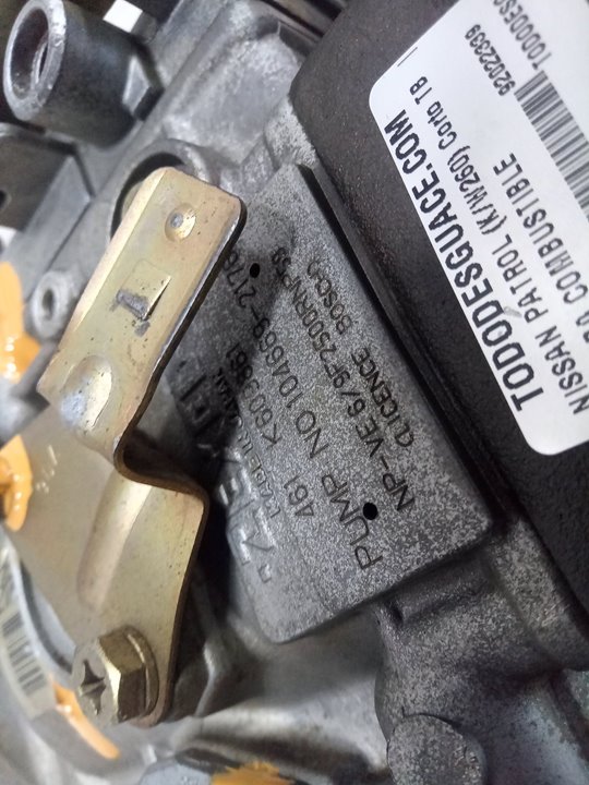 Bomba combustible nissan patrol iii2 station wagon 2.8 d 4x4