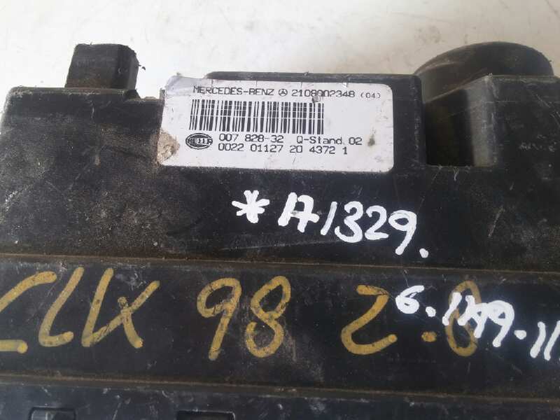 Bomba cierre centralizado mercedes-benz clk descapotable 200 (208.435)