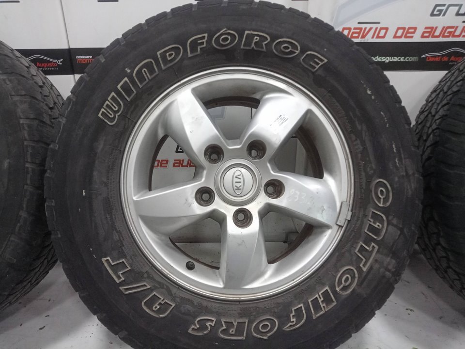 Juego llantas con neumaticos kia sorento i 2.5 crdi
