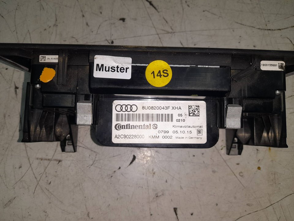 Mando climatizador audi q3   (8ug) attraction      01.15