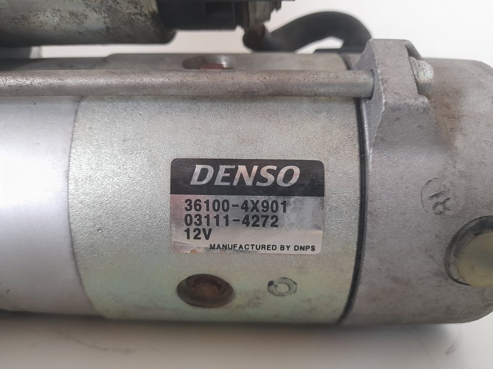 Motor arranque   no identificado