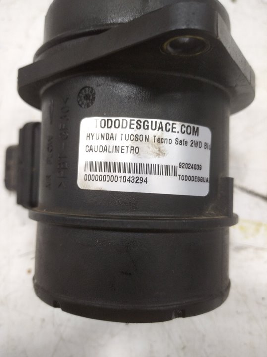 Caudalimetro hyundai tucson   tecno safe 2wd bluedrive   