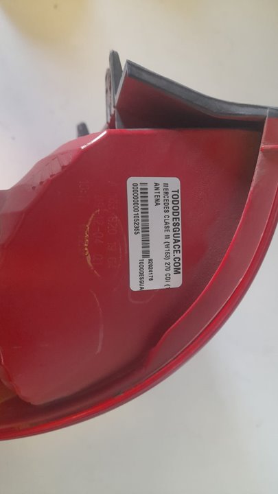 Antena mercedes-benz clase m ml 270 cdi (163.113)