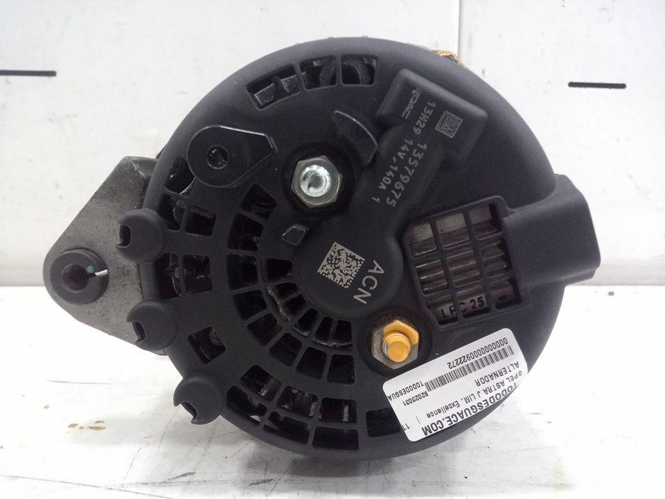 Alternador opel astra j 1.7 cdti (68)