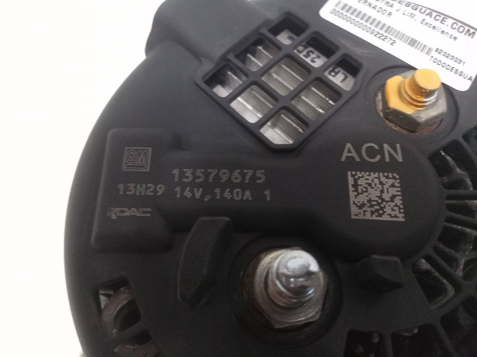 Alternador opel astra j 1.7 cdti (68)