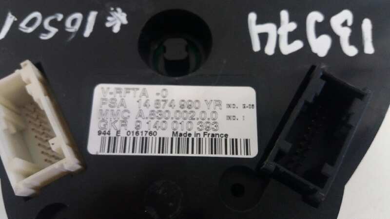  mando climatizador   citroen c8 2.0 hdi x 2.0 hdi cat (rhz / dw10ated)