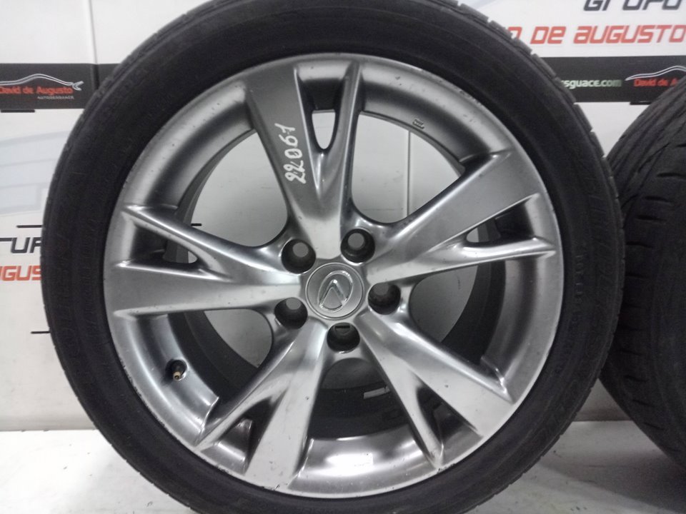 Juego llantas con neumaticos lexus is220 sport+nav      01