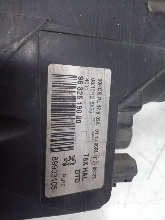 Faro derecho peugeot 5008 access