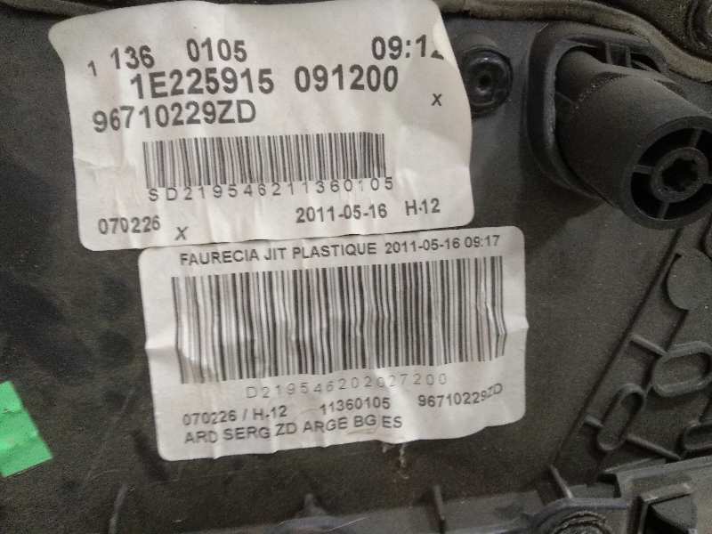 guarnecido puerta trasera derecha   citroen c5 berlina business 2.0 hdi fap