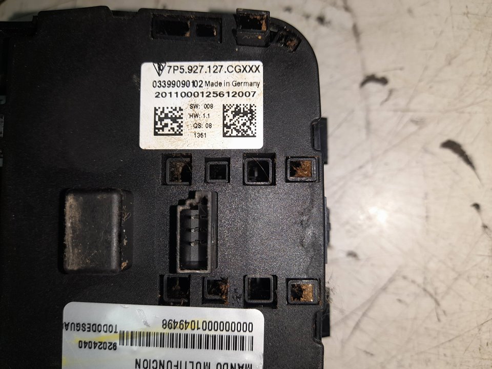 Mando multifuncion porsche cayenne (typ 92aa) diesel