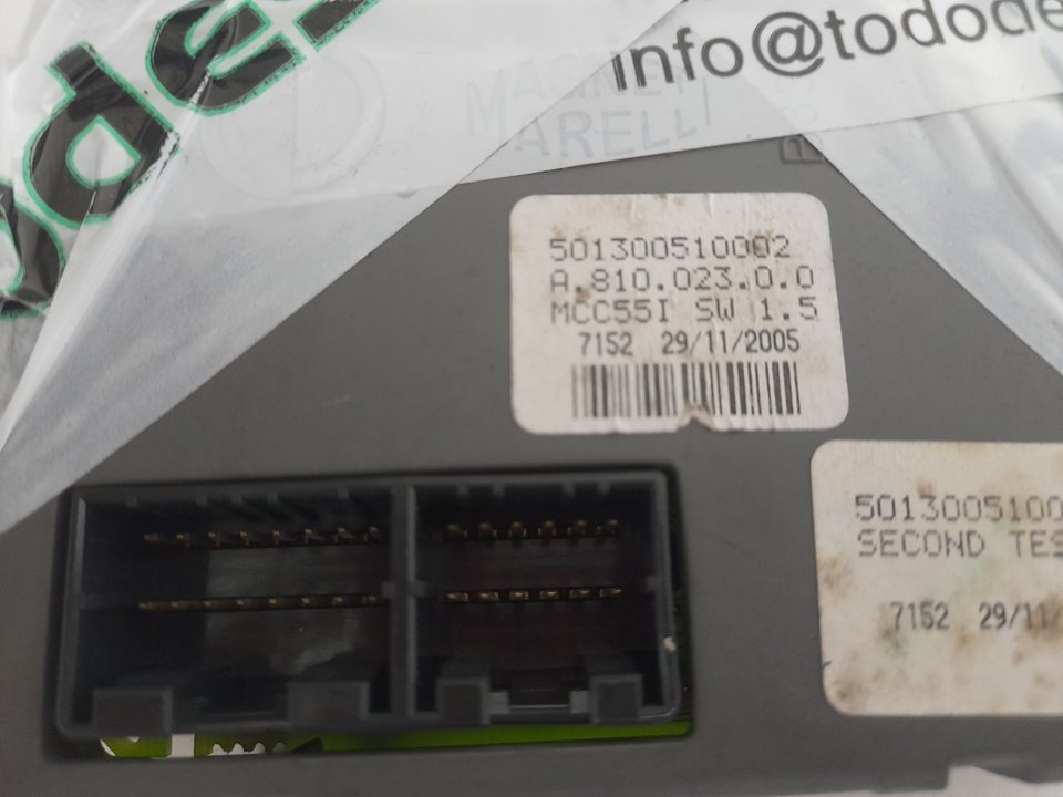 Modulo electronico iveco daily caja cerrada (2006 ) caja cerrada 29l... batalla 30