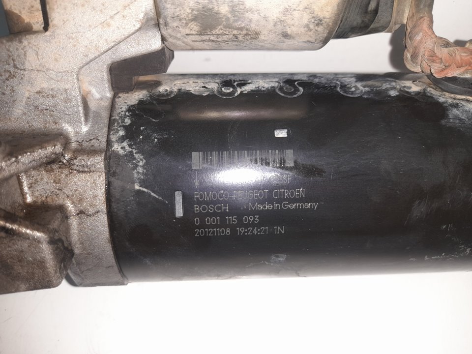 Motor arranque peugeot boxer caja cerr. techo elevado (bat.3450)(335)(2007 ) hdi (335)