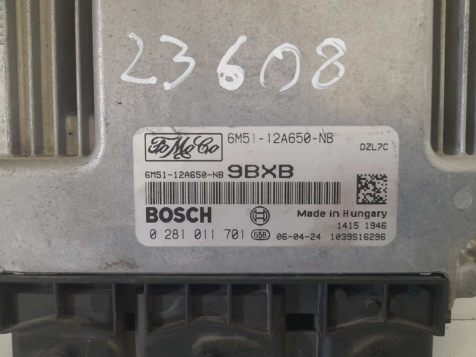 Centralita motor uce ford focus c-max (cap) ambiente (d)