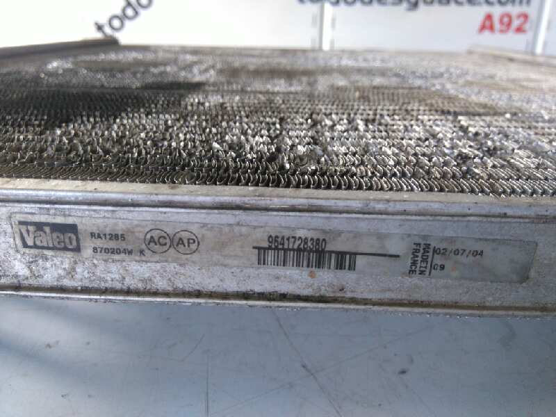  radiador agua   citroen c8 2.0 hdi x 2.0 hdi cat (rhz / dw10ated)