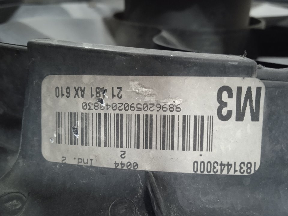 X610                                      9896205902940830                          con electroventilado nissan micra (k12e) ace