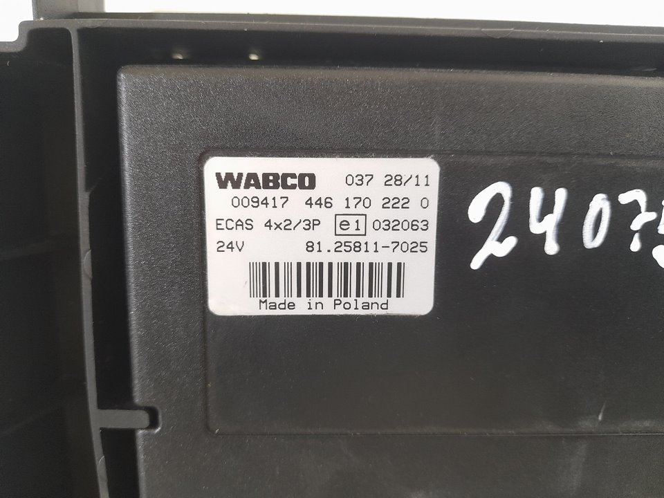 Modulo electronico man tgl 10.xxx 10.180   chasis l