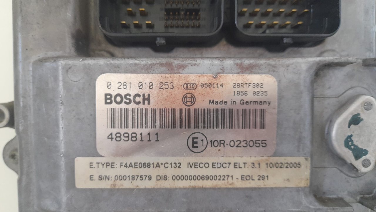 Centralita motor uce fg   75 e tráfico urbano