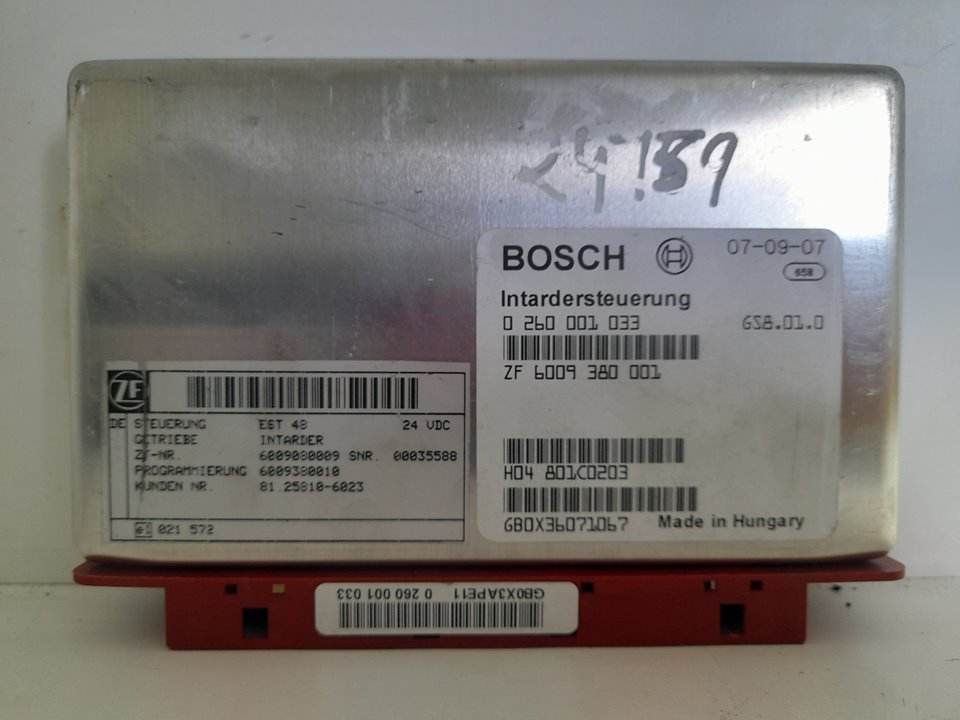 1033 man tgx 33.xxx (2007) fg    6x4   bl xl