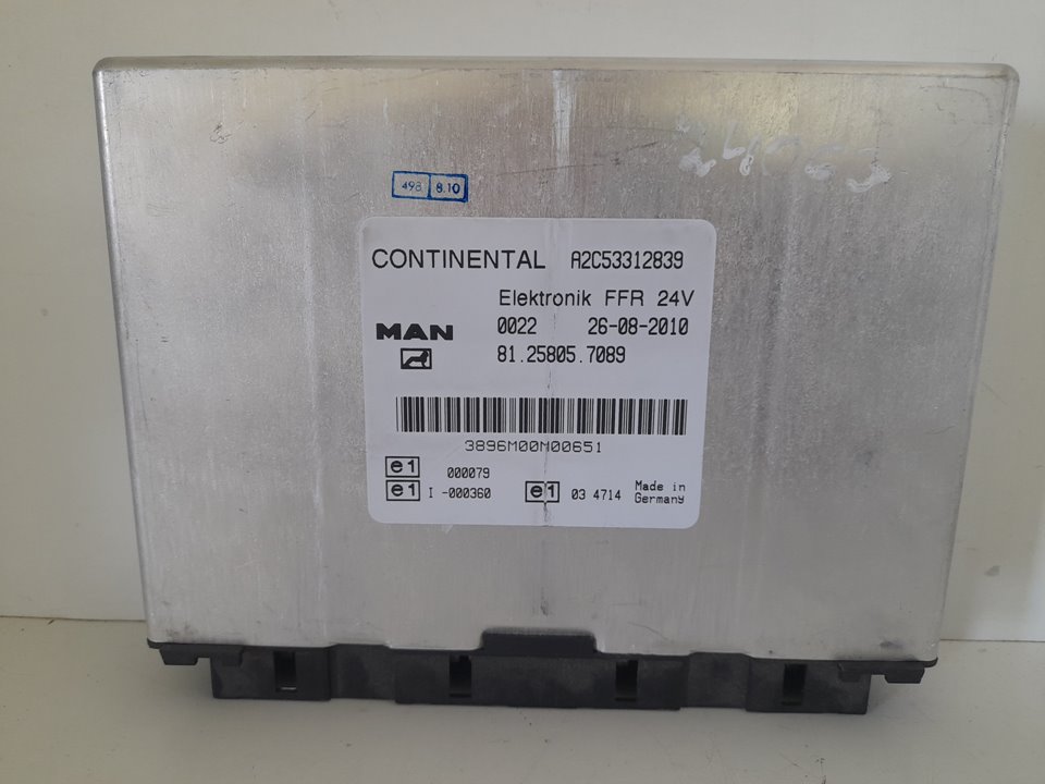 Modulo electronico man tgx 18.xxx (2007) fg    4x2   bl xl