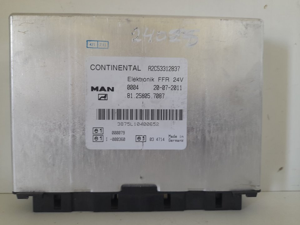 Modulo electronico man tgl 10.xxx 10.180   chasis l