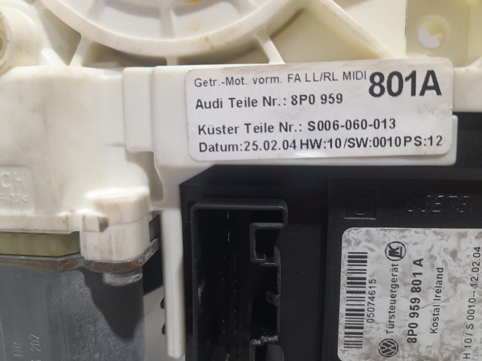 Motor elevalunas delantero derecho audi a3 (8p1) 2.0 tdi ambiente