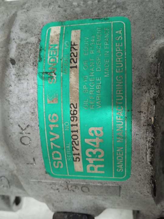 Compresor aire acondicionado peugeot 306 35 pt.  4 pt. (s2) boulebard