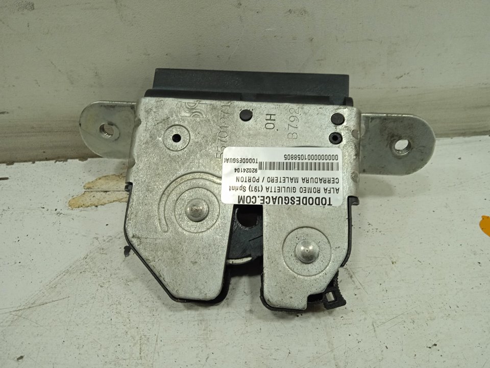 Cerradura maletero / porton alfa romeo giulietta (191) sprint
