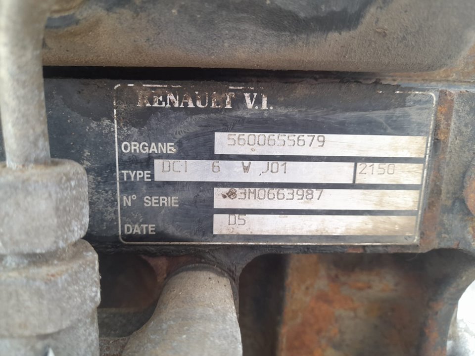 Motor completo renault midlum 