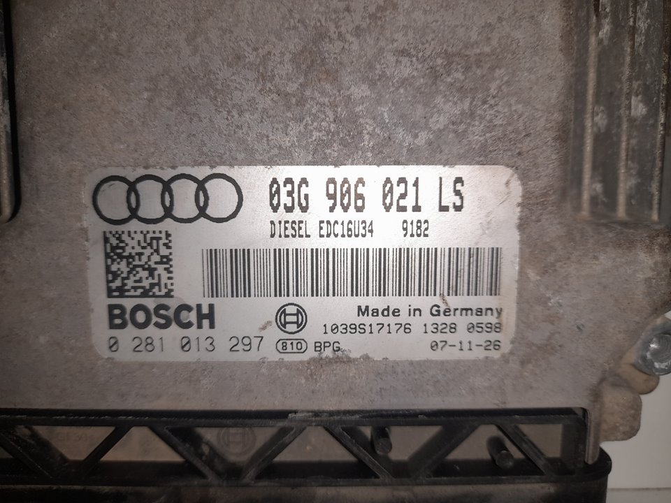 Centralita motor uce audi a3 sportback (8pa) 1.9 tdi e ambiente