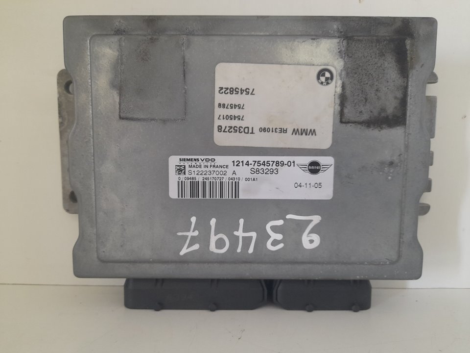 Centralita motor uce bmw mini (r50r53) cooper s