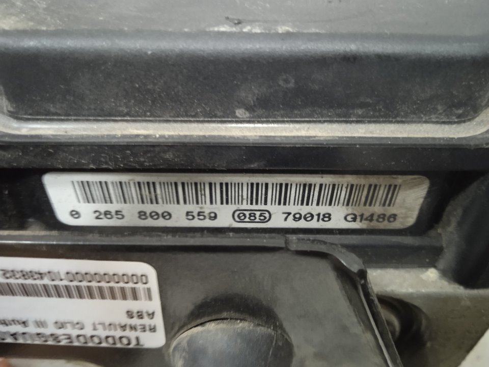 Abs renault clio iii authentique