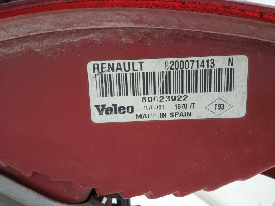 Piloto trasero izquierdo renault clio ii fase ii (bcb0) authentique