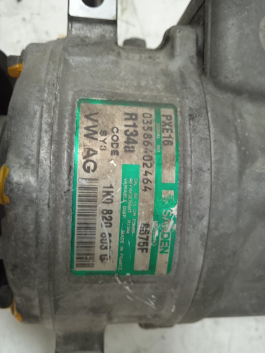 Compresor aire acondicionado volkswagen golf v (1k1)(10.2003) conceptline (e)