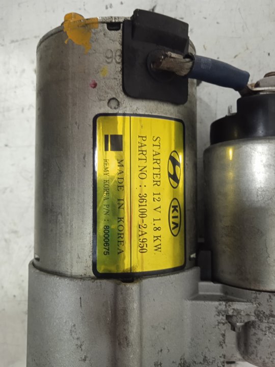 Motor arranque hyundai tucson (tl) tecno safe 2wd bluedrive