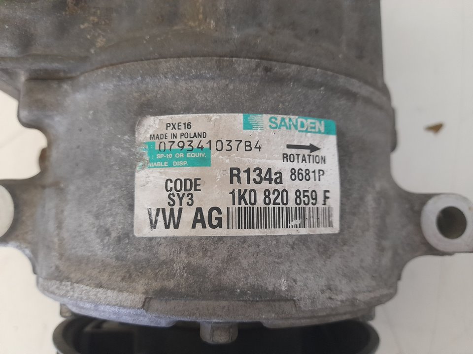 Compresor aire acondicionado volkswagen golf v (1k1)(10.2003) highline 4motion