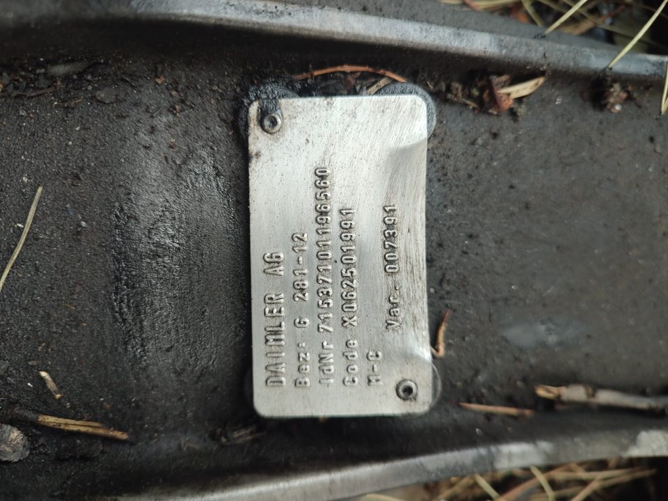 Caja cambios mercedes-benz actros 23 6-cil. 4-ejes bm 93024 (2003) 