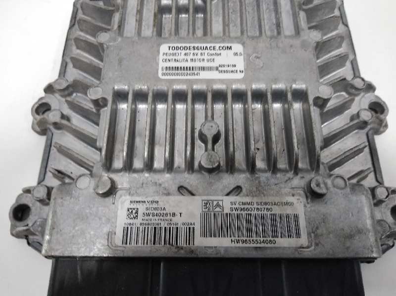  centralita motor uce   peugeot 407 sw st confort 2.0 16v hdi fap cat (rhr / dw10bted4)